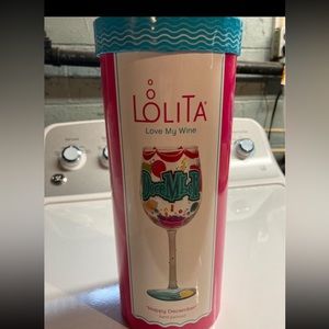 Happy December Wine Glass